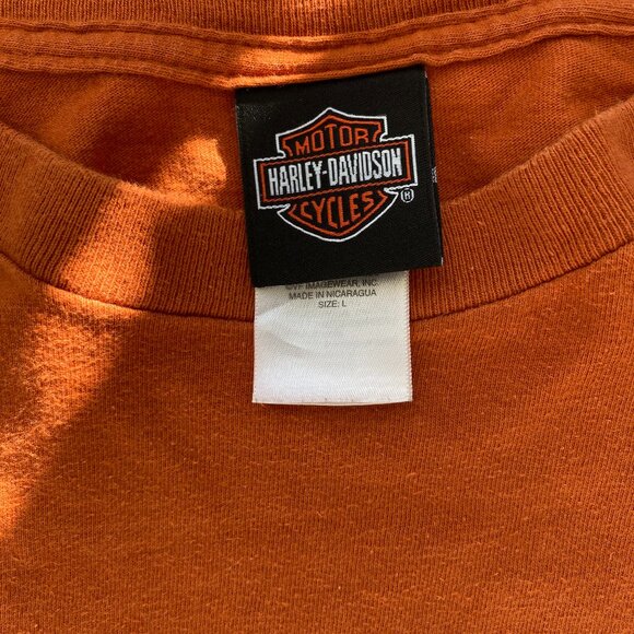 Vintage Pirate Harley-Davidson T-Shirt - Picture 3 of 6